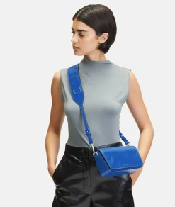 Discount LIEBESKIND BERLIN  Paper Bag Shoulder Strap royalblau