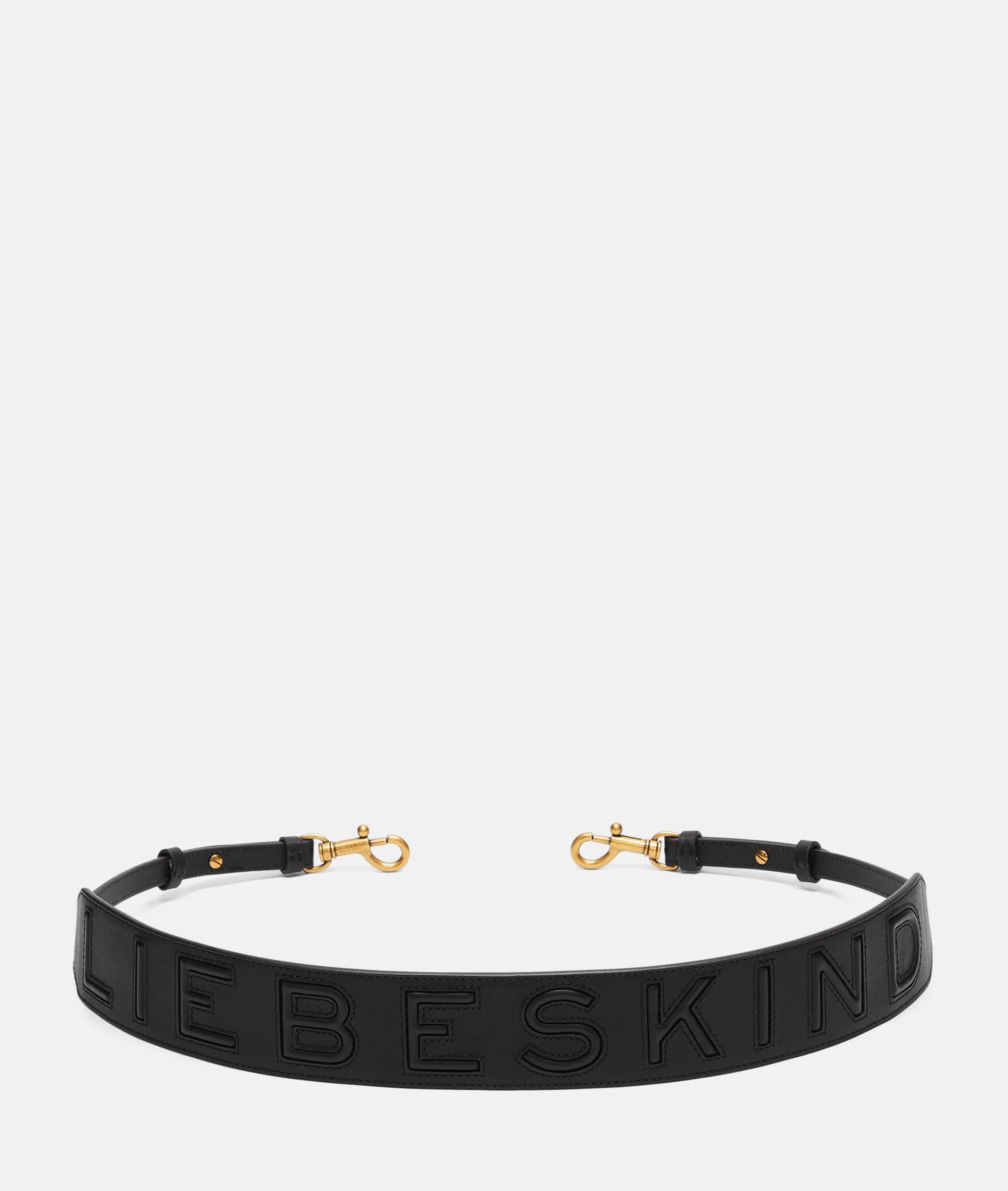 New LIEBESKIND BERLIN Paper Bag Shoulder Strap schwarz