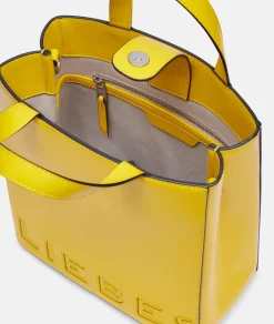 Online LIEBESKIND BERLIN Paper Bag Tote S zitrone