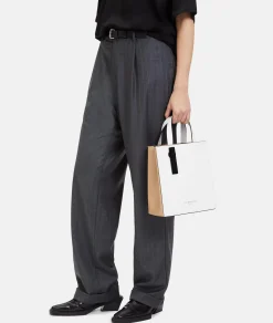 Discount LIEBESKIND BERLIN  Paper Bag Tote S weiß