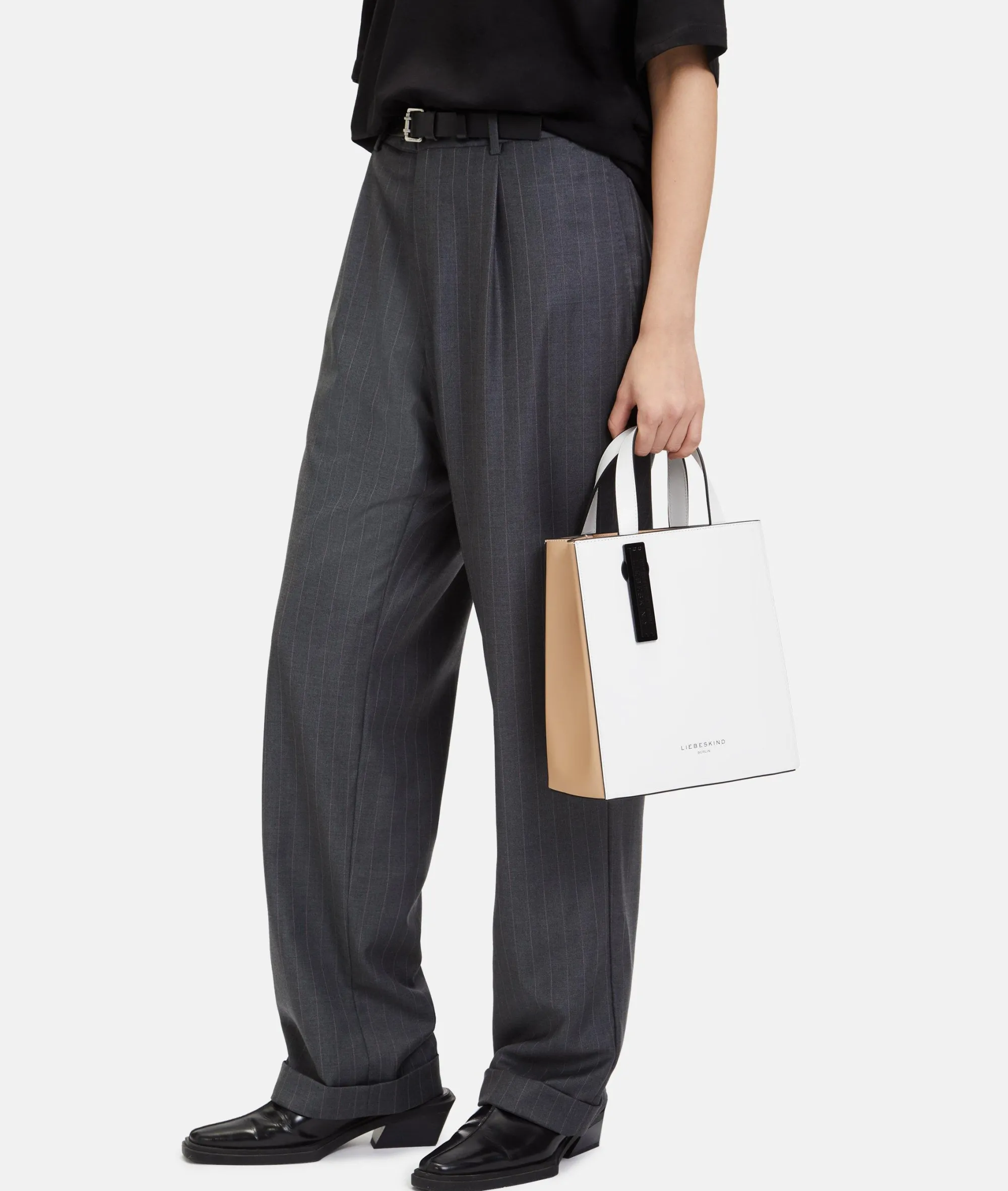 Discount LIEBESKIND BERLIN Paper Bag Tote S weiß