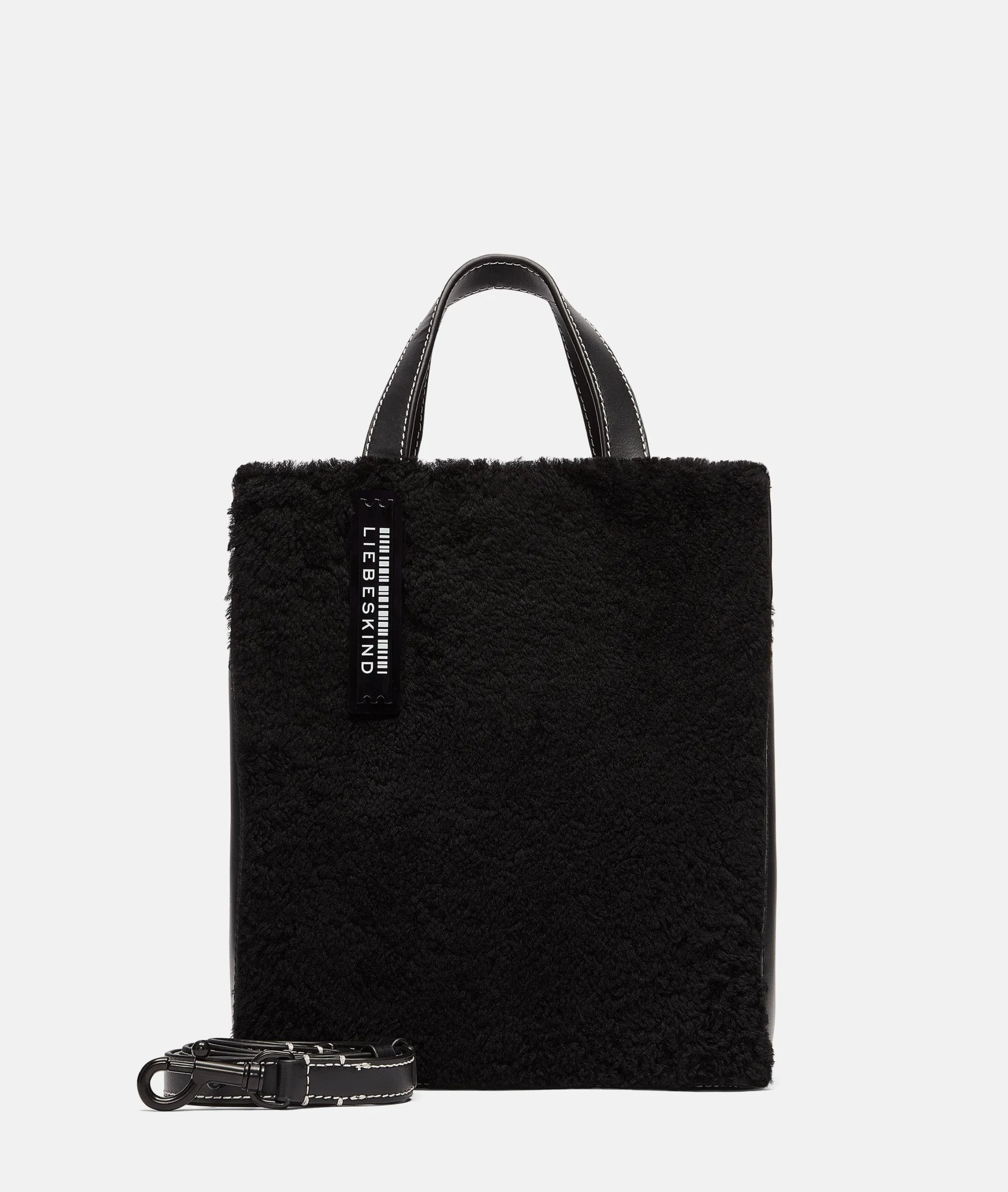 Online LIEBESKIND BERLIN Paper Bag Tote S schwarz