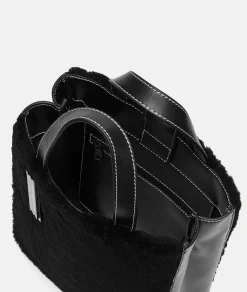 Online LIEBESKIND BERLIN Paper Bag Tote S schwarz