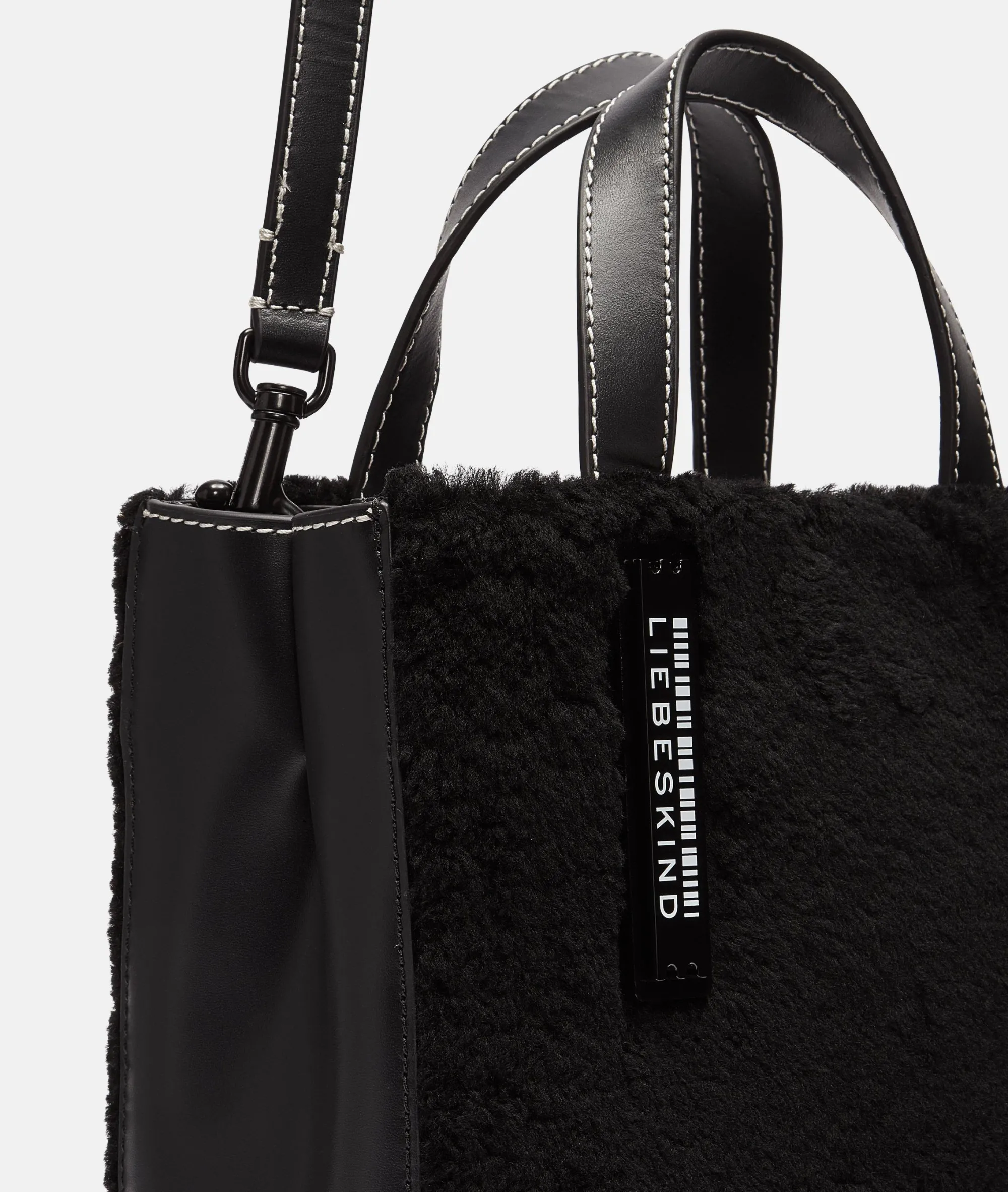Online LIEBESKIND BERLIN Paper Bag Tote S schwarz