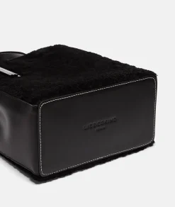 Online LIEBESKIND BERLIN Paper Bag Tote S schwarz