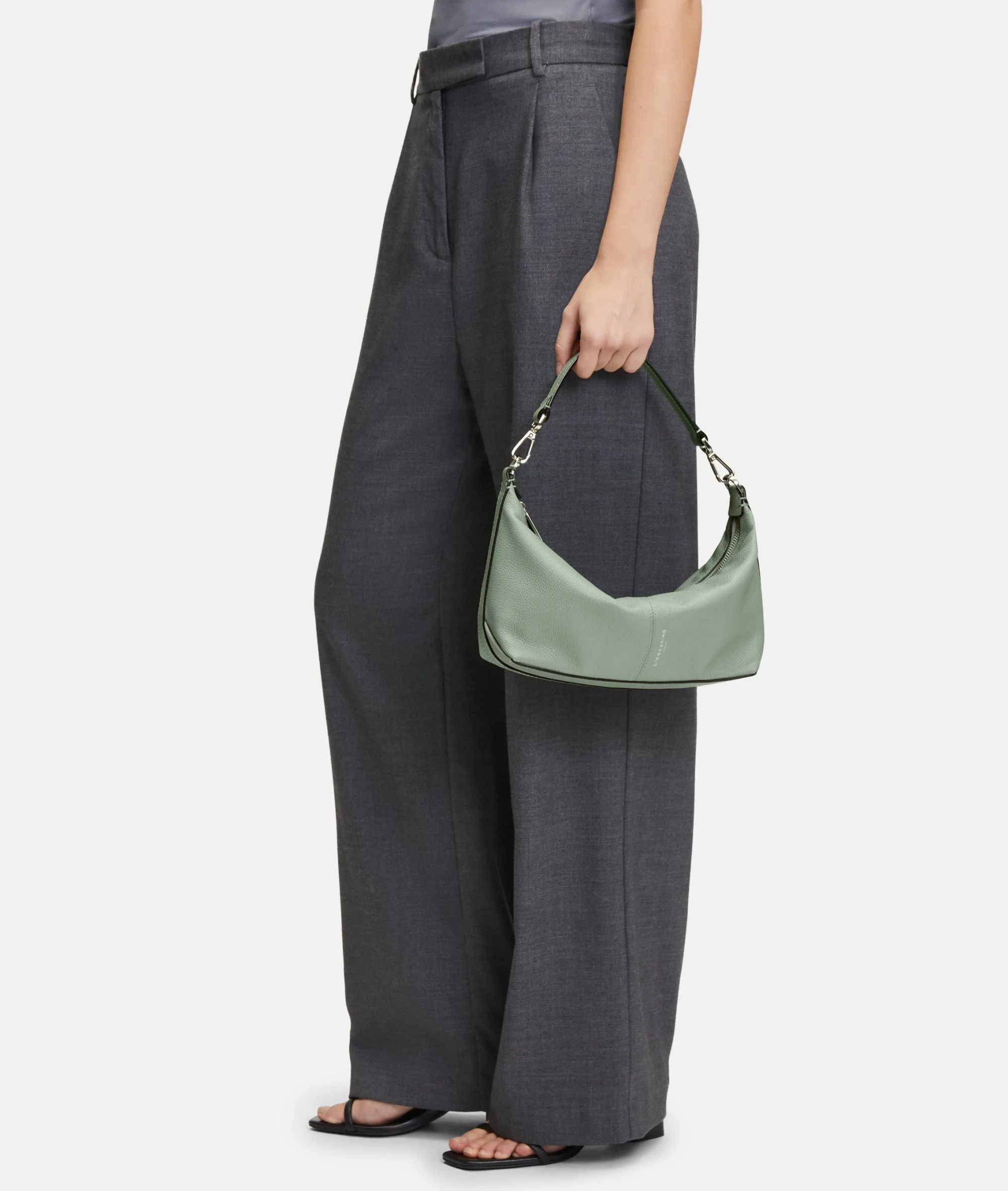 New LIEBESKIND BERLIN Paris Hobo S salbeigrün