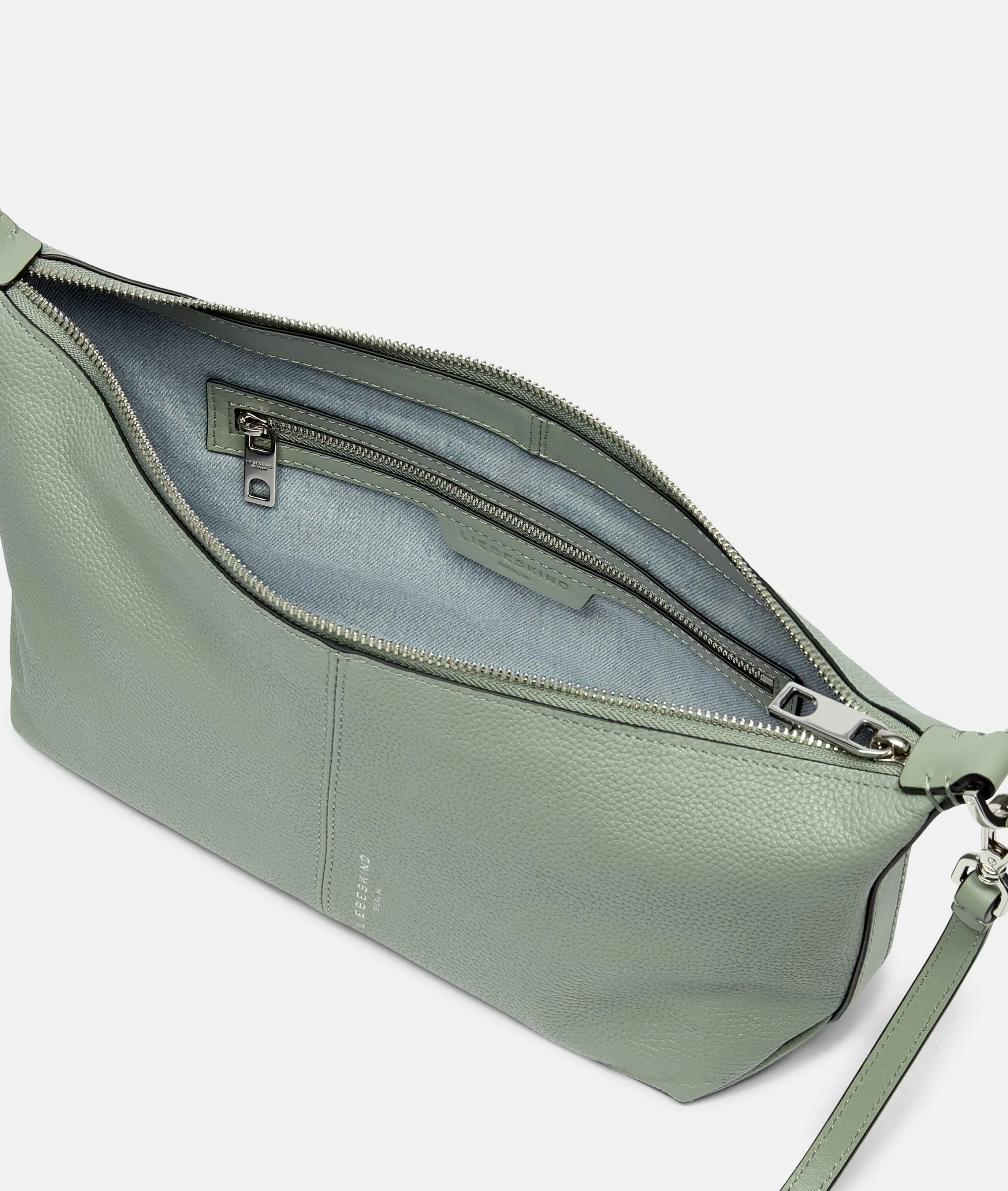 New LIEBESKIND BERLIN Paris Hobo S salbeigrün