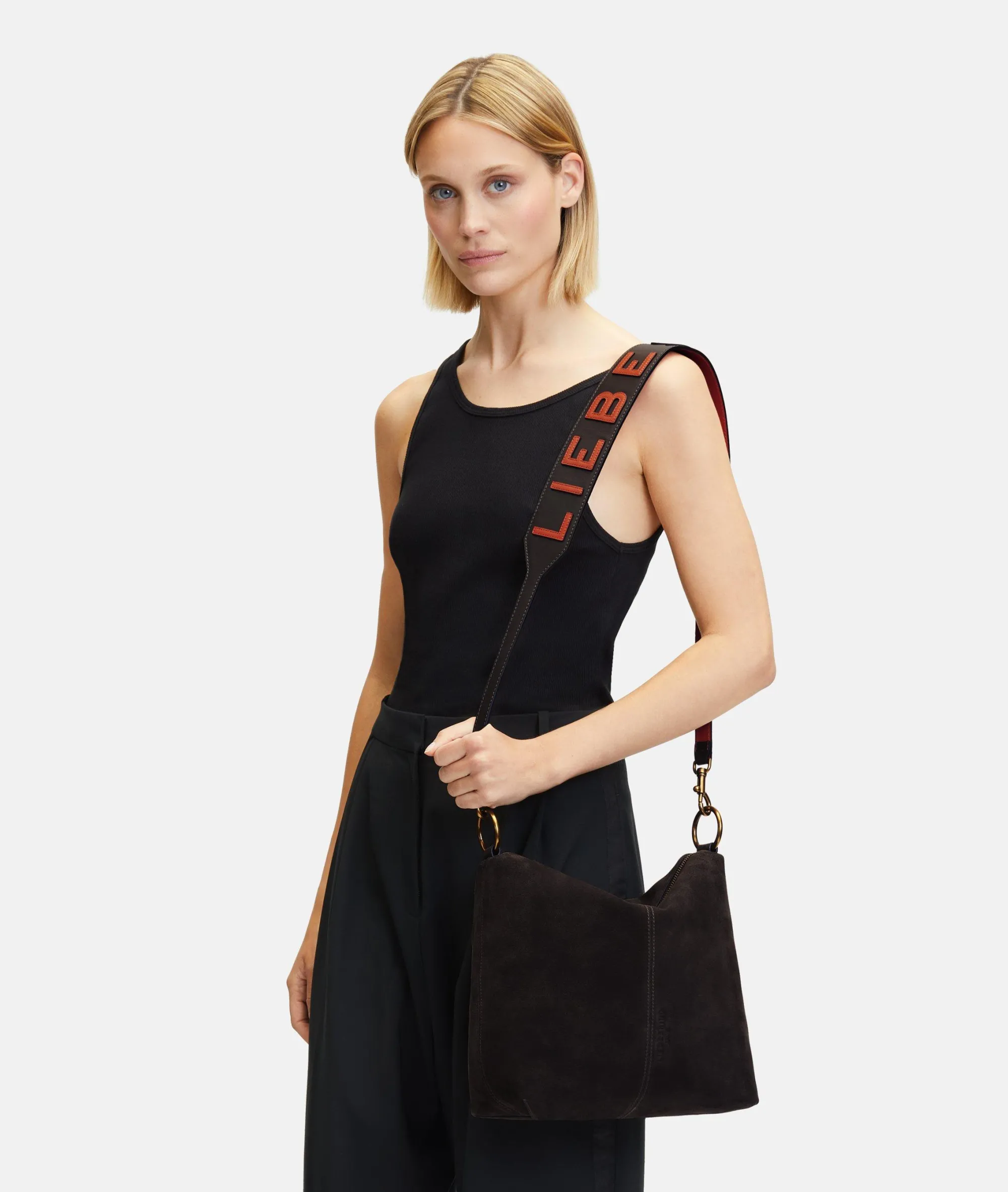 Sale LIEBESKIND BERLIN Shoulder Strap karamell