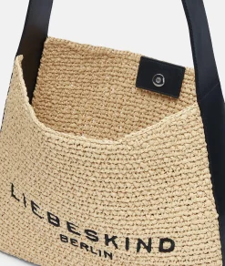 Discount LIEBESKIND BERLIN  Straw Hobo L sandstein