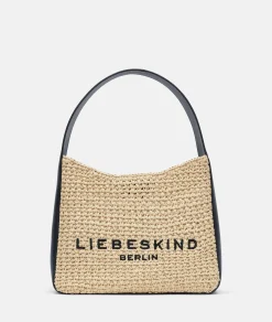 Clearance LIEBESKIND BERLIN Straw Hobo M sandstein