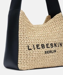 Clearance LIEBESKIND BERLIN Straw Hobo M sandstein