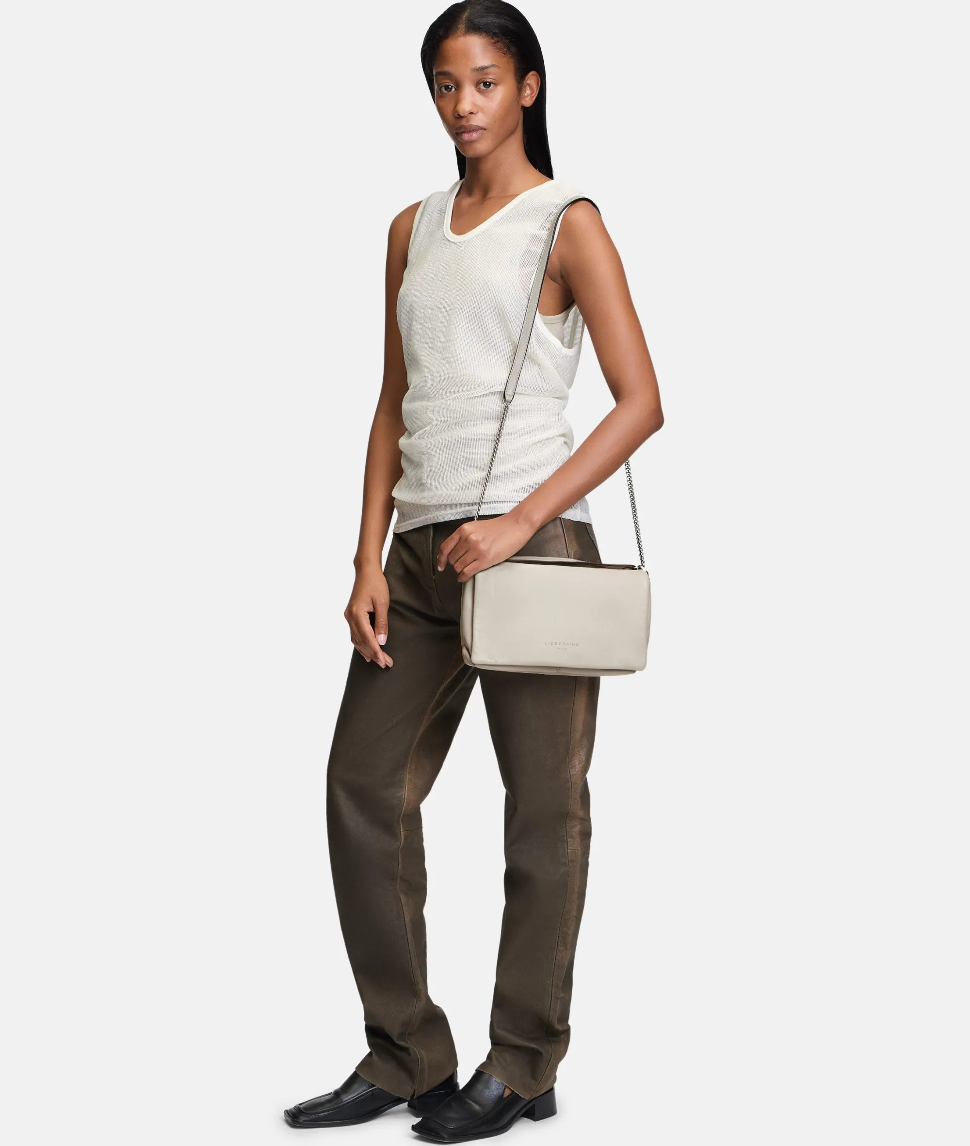 Online LIEBESKIND BERLIN Valeria Crossbody S taubengrau